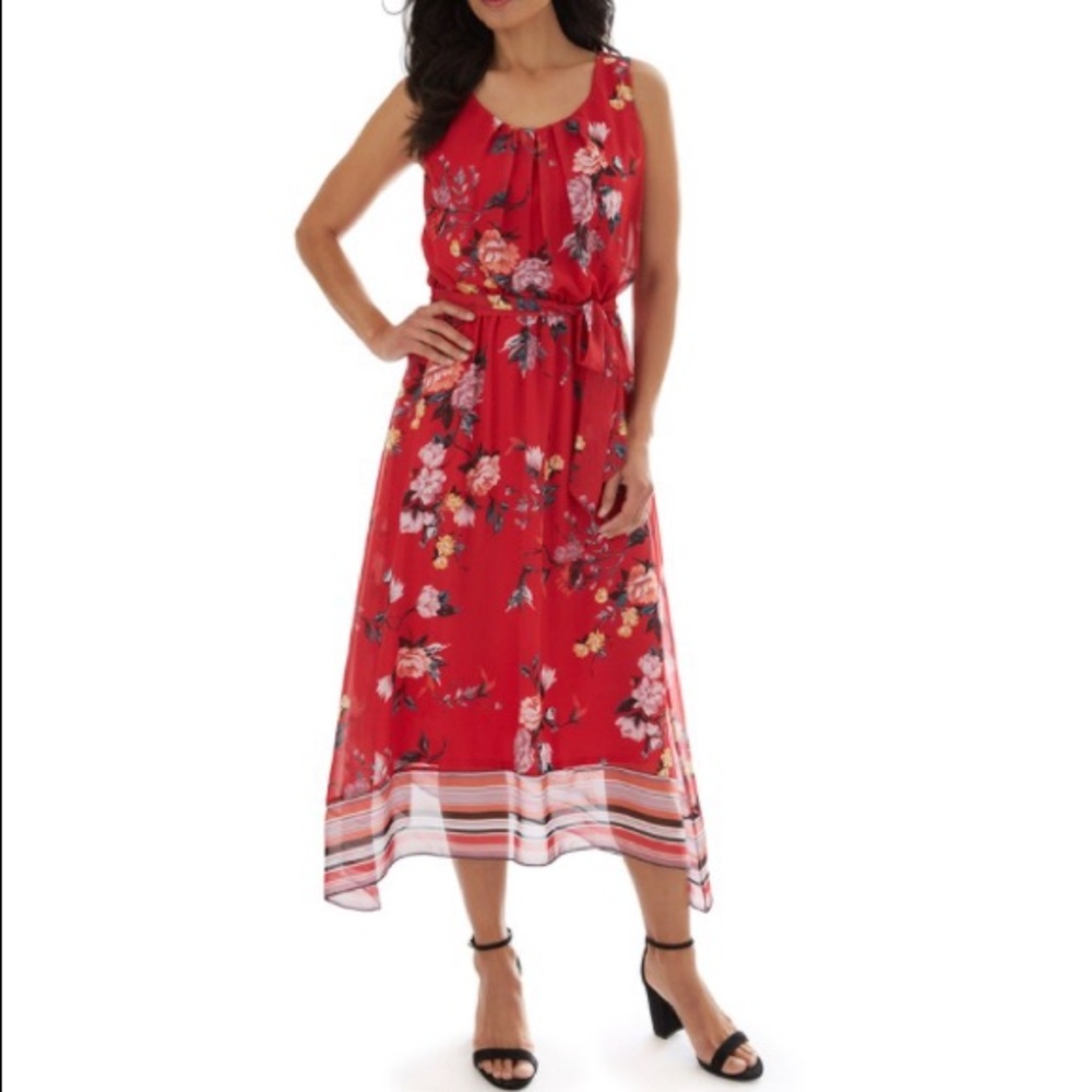 💕Host Pick 💕 NWT Apt 9 Floral Maxi Dress Belted
